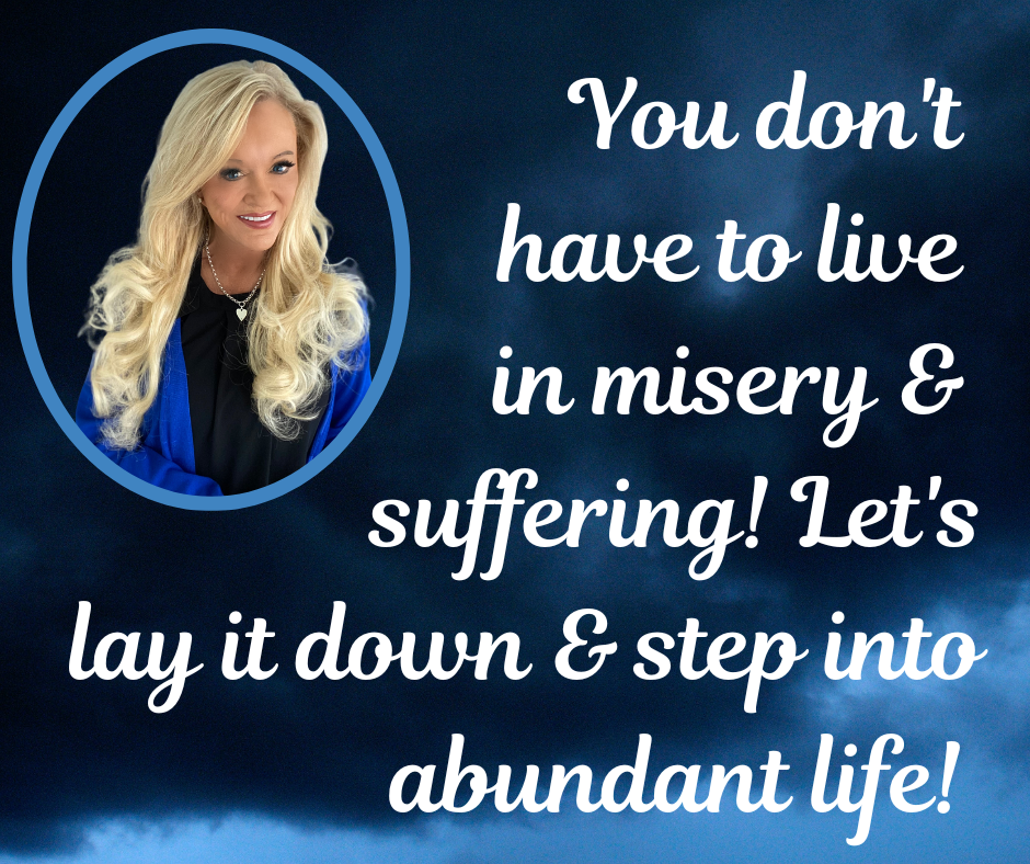 How Champions Lay Down Suffering and/or Misery  & Step Into the Abundant Life